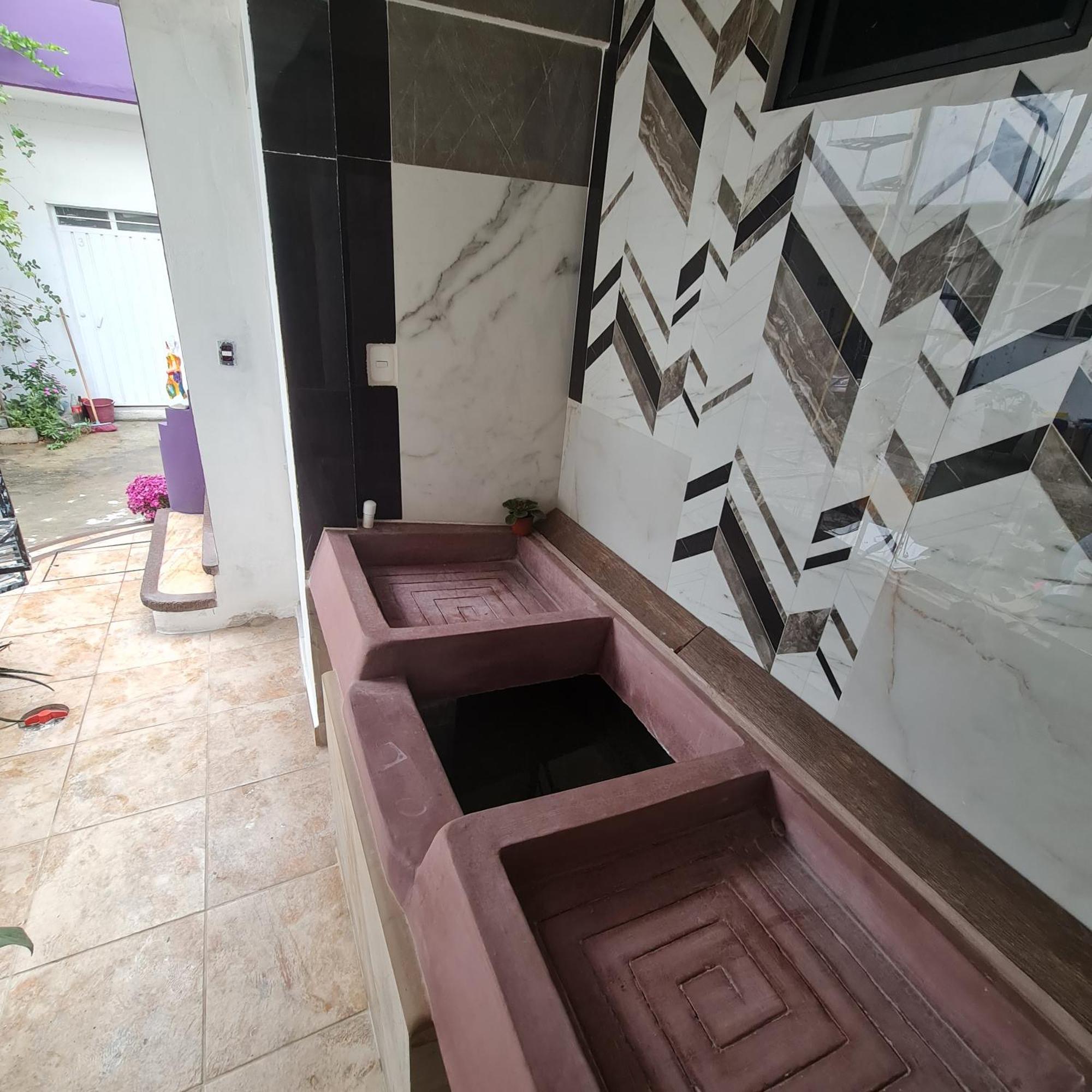 Depa Purpura Caracol Apartment San Antonio de la Cal Bagian luar foto