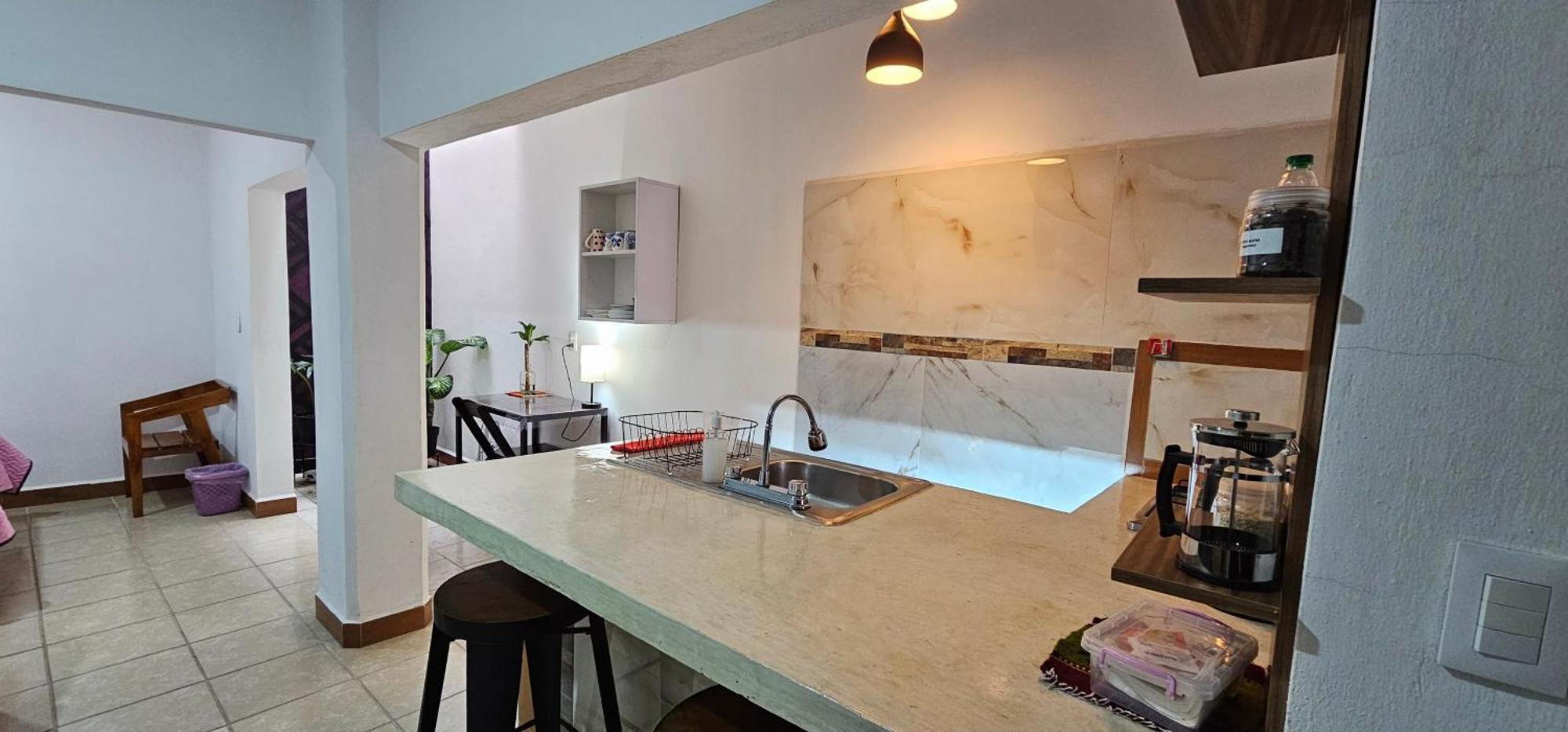 Depa Purpura Caracol Apartment San Antonio de la Cal Bagian luar foto