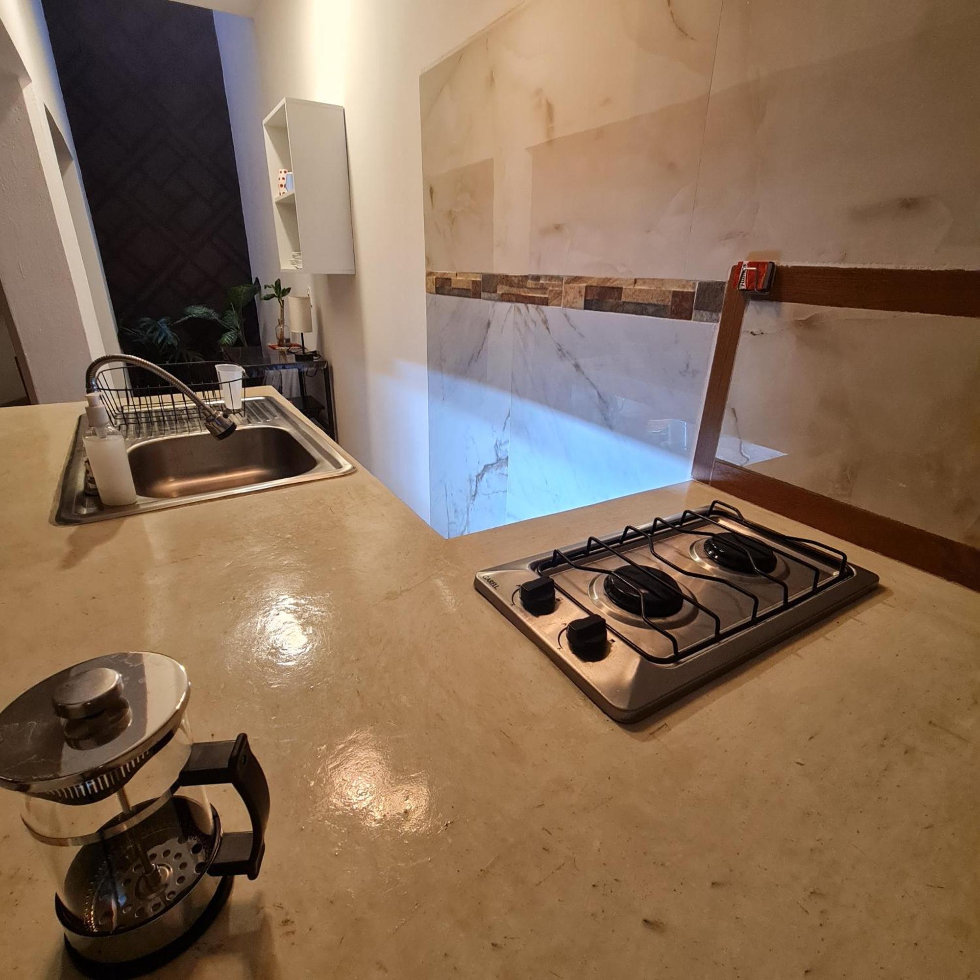 Depa Purpura Caracol Apartment San Antonio de la Cal Bagian luar foto